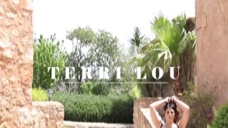 Terri Lou - BEND OVER AND BEG - Terri Lou teasing in her black leather bikin (nothingbutcurves)