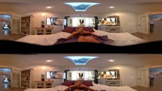 VR STEREOSCOPIC 360 - JENNA SATIVA RIDES SHY LOVES STR