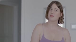 Big tits lesbian making her bff squirt