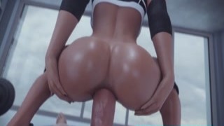 3D Characters with Huge Nice Titties Wants Anal