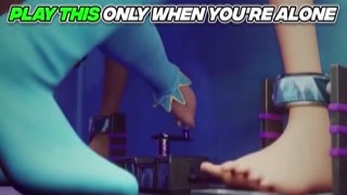 3D missionary futanari sex with 3D MILF in game