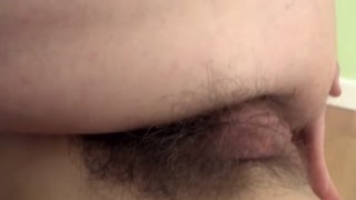 WeAreHairy - Aga - Black Stocking White Towel