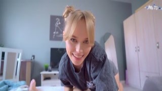 MariMoore - Stepister Couldnt Resist My Cock and Let Me Fuck Her Pussy and Cum on Her Face