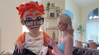 Beverly Hillson Faces PornDudes Piledriver Test - Legs Up, Eyes Rolling, Cumshots Flowing on the Casting Couch!