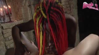 skinny black african amateur teen fuck and facial