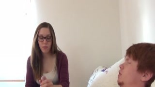 OceansEastHandjobs - Imade My Brother Cum Twice