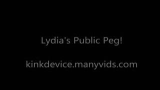 KinkDevice - Lydias Public Peg 2