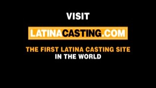 Innocent Colombian teen was not expecting to fuck at casting call