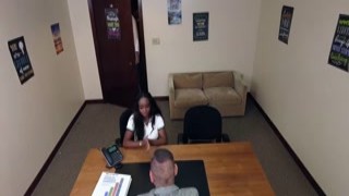 Naomi Foxxx getting her pussy pounded by both men