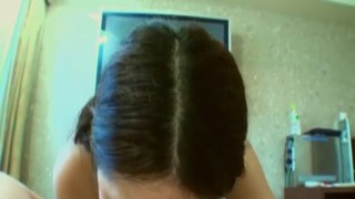 Cute and sweet Asian amateur Nozami gives you a POV blowjob