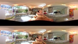 VR STEREOSCOPIC 360 - MILF DANA DEARMOND MOVES HER SEXY