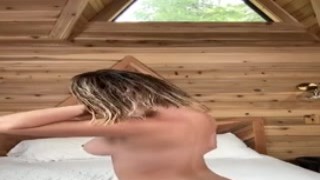 Sara Jean Underwood – Showering, Lotioning and Getting Into Bed Naked