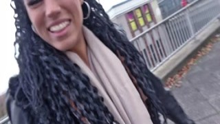 GERMAN SCOUT - First Anal Sex at Pickup Casting with Teen Christyley