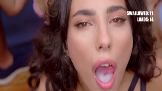 PremiumBukkake - Sherezade Lapiedra - Bukkake #3