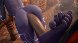 Hot Characters with Athletic Body Enjoy a Big Fat Cock