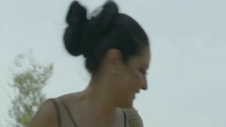 MARISKAX Mariska takes on two dicks outdoors